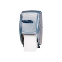 NORTH AMERICAN PAPER R3590TBK Double Roll Bathroom Tissue Dispenser, Plastic 