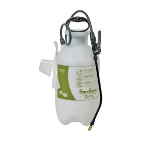 CHAPIN SureSpray 27020 Compression Sprayer, 2 gal Tank, Poly Tank, 34 in L Hose