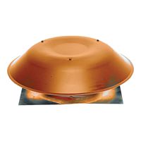 Lomanco LomanCool 135BR Static Roof Vent, 20 in OAW, 144 sq-in Net Free Ventilating Area, Aluminum, Brown, Pack of 2 