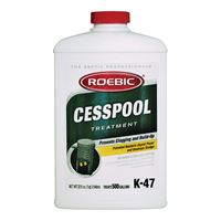 ROEBIC K-47 Cesspool Bacteria Treatment, Liquid, Straw, Earthy, 1 qt 