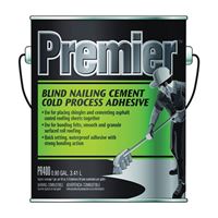 Henry PR400042 Adhesive Cement, Black, Liquid, Paste, 1 gal, Pack of 4 