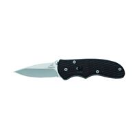 Gerber 22-41526 Folding Knife, 2.1 in L Blade, HCS Blade, 1-Blade, Textured Handle, Black Handle 