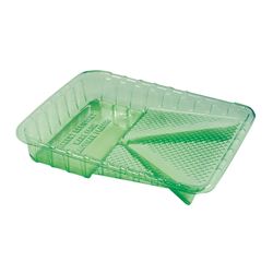 ENCORE Plastics 02512 Paint Tray, 9 in W, 1 qt Capacity, Plastic, Green 