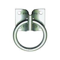 National Hardware 2060BC Series 220616 Hitch Ring, 400 lb Working Load, 2 in ID Dia Ring, Steel, Zinc 