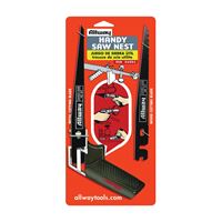 ALLWAY TOOLS HSN Handy Saw Nest, 7-1/2 in L Blade, 10 and 24 TPI 