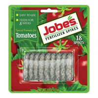 Jobes 06000 Fertilizer Blister Pack, Spike, 6-18-6 N-P-K Ratio 