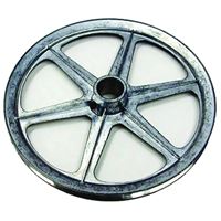 Dial 6336 Blower Pulley, 3/4 in Dia Bore, 12 in OD, 1-Groove, Zinc 