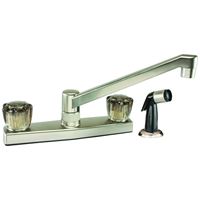 Boston Harbor JY8201SBN Kitchen Faucet, 1.8 gpm, 2-Faucet Handle, Brushed Nickel 