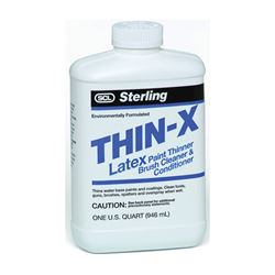 SAVOGRAN 080614 Latex Paint Thinner, Liquid, Clear, 1 qt 6 Pack 
