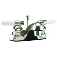 Boston Harbor JY-4212PLQBN Lavatory Faucet, 1.5 gpm, 2-Faucet Handle, Brushed Nickel, Lever Handle 