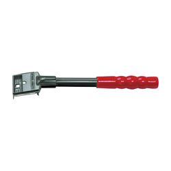 Allway Tools F22 Wood Scraper, 1-1/2 in W Blade, 4-Edge Blade, Steel Blade, Plastic Handle, Soft Grip Handle 