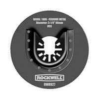 Rockwell RW8927 Oscillating Saw Blade, 3-1/8 in, HSS 