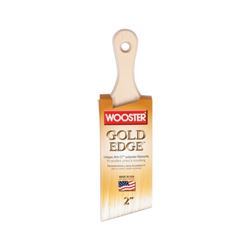 Wooster 5235-2 Paint Brush, 2 in W, 2-11/16 in L Bristle, Polyester Bristle, Short Handle 