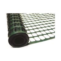 TENAX Guardian Series 5A030001 Visual Barrier, 100 ft L, 1-3/4 x 1-3/4 in Mesh, Oval Mesh, HDPE, Green 