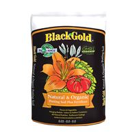 sun gro BLACK GOLD 140204016QTP Potting Mix, Granular, Brown/Earthy, 120 Bag 