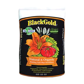 sun gro BLACK GOLD 1402040 2 CFL P Potting Mix, Brown/Earthy, Granular Grain, 40 Bag
