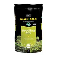 sun gro BLACK GOLD 1411002 16 QT P Seedling Mix, 16 qt Bag 