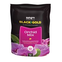 sun gro BLACK GOLD 1411402 8 QT P Orchid Mix, Granular, Brown/Earthy, 240 Bag 
