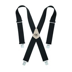 CLC Tool Works Series 110BLK Work Suspender, Nylon, Black 