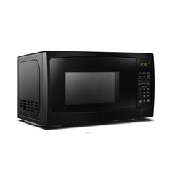 Danby DBMW0720BBB Microwave, 0.7 cu-ft Capacity, 700 W, 2 Cooking Stages, Black 
