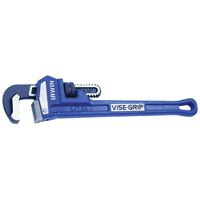 Irwin 274102 Pipe Wrench, 2 in Jaw, 14 in L, Iron, I-Beam Handle 