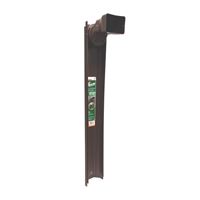 Frost King GWS3B PALLET Downspout Extender, 6 ft L Extended, Plastic, Brown, For: 2 x 3 in and 3 x 4 in Downspouts 