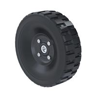 ProSource FTF10X3 Flat Free Tire, 450 lb, 2-Wheel, 10 x 3 in Wheel 2 Pack 
