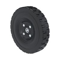 ProSource FTF10X2 Flat Free Tire, 250 lb, 2-Wheel, 10 x 2 in Wheel 2 Pack 
