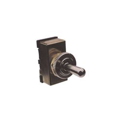 Calterm 45100 Toggle Switch, 20 A, 12 V, Screw Terminal, Brass Housing Material, Tan 