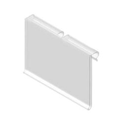 Southern Imperial FastFlip RUS-2-SQTP Label Holder, Clear, Pack of 100 