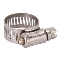 ProSource HCRSS08-3L Interlocked Hose Clamp, Stainless Steel, Stainless Steel 10 Pack 