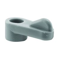 Make-2-Fit PL 7739 Window Screen Clip with Screw, Plastic, Gray, 12/PK 