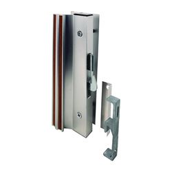 Prime-Line C 1000 Handle Set, Aluminum, Anodized, 7/8 to 2-3/8 in Thick Door 