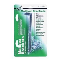 Gibraltar Mailboxes MB100000 Mounting Bracket, Galvanized Steel, 5-3/4 in L x 1 in W Dimensions 