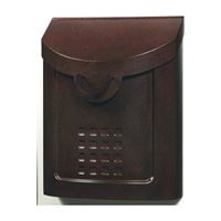Gibraltar Mailboxes Lockhart MBK694AC Mailbox, 510 cu-in Capacity, Galvanized Steel, 11.2 in W, 5.7 in D, 14.1 in H 