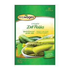 Mrs. Wages W621-J7425 Dill Pickle Mix, 6.5 oz Pouch 12 Pack