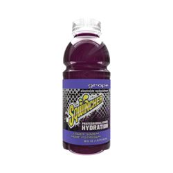 Sqwincher X375-MB600 Ready-to-Drink Hydration, Liquid, Grape Flavor, 20 oz Bottle, Pack of 24 