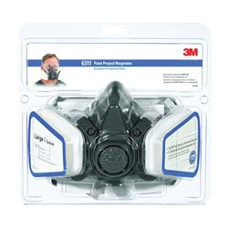 3M TEKK Protection 6311PA1-A/R6311 Paint Respirator, L Mask, P95 Filter Class, 95 % Filter Efficiency 