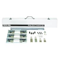 Porter-Cable 59381 Hinge Butt Template Kit, Plastic/Steel, For: All 1.5 hp and Larger Router 