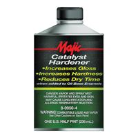 Majic Paints 8-0950-4 Catalyst Hardener, Clear, 0.5 pt, Bottle 