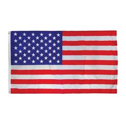 Valley Forge ECO-1 US Flag, 3 ft W, 5 ft H, Polyester 