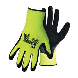 Boss GUARDIAN ANGEL 8412M Gloves, Mens, M, Knit Wrist Cuff, Latex Coating, Polyester Glove, Black 