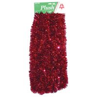 Holidaytrims 3433081 Cascade Christmas Garland, 15 ft L, Plush/PVC, Indoor 24 Pack 