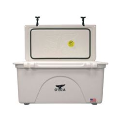 ORCA ORCW075 Cooler, 75 qt Cooler, White, Up to 10 days Ice Retention 