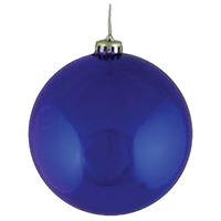 Santas Forest 99201 Christmas Ball Ornament, 150 mm H, Plastic, Assorted 24 Pack 