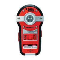 Black+Decker Bulls Eye Series BDL190S Auto Leveling Laser with Stud Sensor, 100 ft, 1-1/8 in Accuracy, 2-Beam 