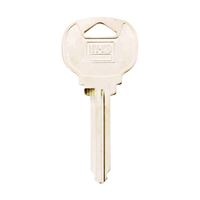 Hy-Ko 11010H59 Key Blank, Brass, Nickel, For: Ford, Lincoln, Mercury Vehicles, Pack of 10 