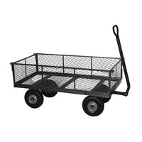 Forza Garden Cart FORZACT800 800 lbs Garden Cart, 800 lb, 4-Wheel, 10 x 3 in Wheel, Gray 