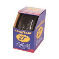 Kent 91063 Road Tire, Folding, Black, For: 27 x 1-1/4 in Rim, Pack of 2 