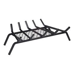 Simple Spaces LTFG-W23 23 Fireplace Grate, 5-Bar, Steel/Wrought Iron 